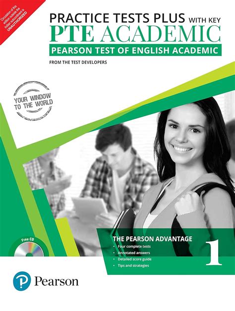 PTE Academic English test .